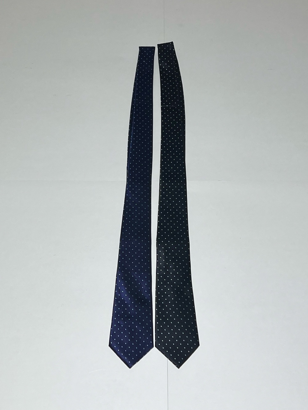 Classic Navy & Black Polka Dot Men's Ties